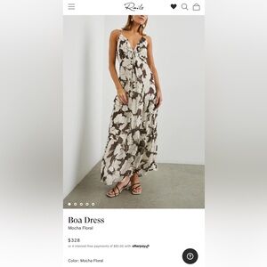 Rails Boa dress. Size S. Worn once.